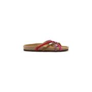 Maliparmi Flat Sandals Multicolor, Dam