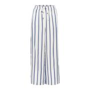 My Essential Wardrobe Wide Trousers Multicolor, Dam