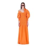 Silvian Heach Maxi Dresses Orange, Dam