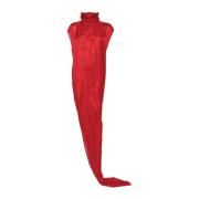 Rick Owens Maxi Dresses Red, Dam