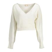 Kocca V-neck Knitwear White, Dam