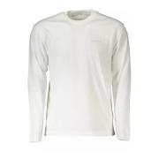 Calvin Klein Long Sleeve Tops White, Herr