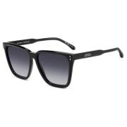 Isabel Marant Black/Dark Grey Shaded Sunglasses IM 0151/S Black, Dam