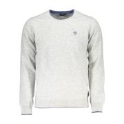 North Sails Round-neck Knitwear Gray, Herr