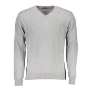 Harmont & Blaine V-neck Knitwear Gray, Herr