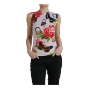 Dolce & Gabbana Sleeveless Tops Multicolor, Dam