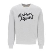Maison Kitsuné Sweatshirts Gray, Herr