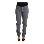 Ermanno Scervino Slim-fit Jeans Gray, Dam