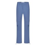 Jane Lushka Straight Trousers Blue, Dam