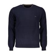 Harmont & Blaine Round-neck Knitwear Blue, Herr