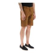 Barbour Casual Shorts Brown, Herr