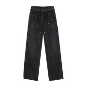 Givenchy Straight Jeans Black, Dam