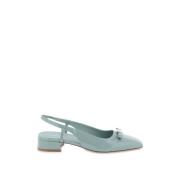 Salvatore Ferragamo Flat Sandals Green, Dam