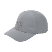 C.p. Company Chrome-R Logo Urban Style Hat Gray, Herr