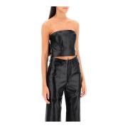 Rotate Birger Christensen Sleeveless Tops Black, Dam