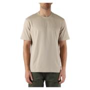 Antony Morato Avslappnad passform bomull T-shirt med logotyp Beige, He...