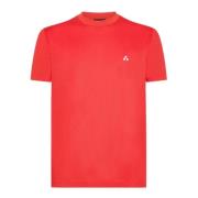 Peuterey T-Shirts Red, Herr