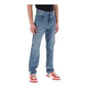 Salvatore Ferragamo Straight Jeans Blue, Herr