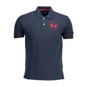 La Martina Polo Shirts Blue, Herr