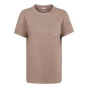 Brunello Cucinelli T-Shirts Brown, Dam
