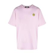 Barrow Lavender Jersey T-Shirt Pink, Herr