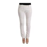 Ermanno Scervino Slim-fit Trousers White, Dam