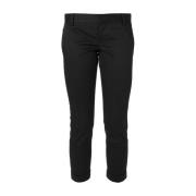 Dsquared2 Cropped Trousers Black, Dam
