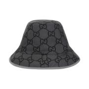 Gucci Grafitgrå Bucket Hat Gray, Herr