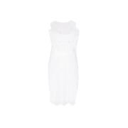 Michael Kors Midi Dresses White, Dam