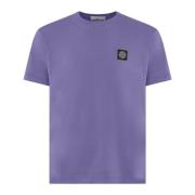Stone Island T-Shirts Purple, Herr