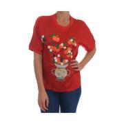 Dolce & Gabbana T-Shirts Red, Dam