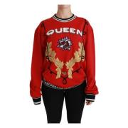 Dolce & Gabbana Sweatshirts Red, Dam