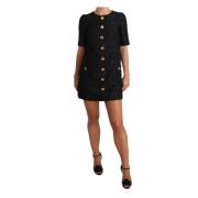 Dolce & Gabbana Short Dresses Black, Dam