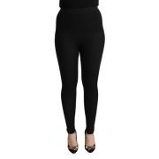 Dolce & Gabbana Leggings Black, Dam