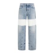 Jil Sander Straight Jeans Blue, Dam