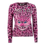 Alberta Ferretti Long Sleeve Tops Pink, Dam