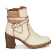 Pikolinos Ankle Boots White, Dam