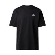 The North Face Svart Oversize Essential Tee Black, Herr