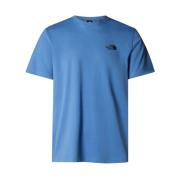 The North Face T-Shirts Blue, Herr