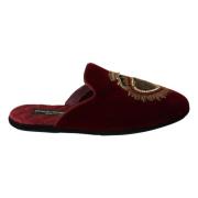 Dolce & Gabbana Slippers Red, Herr