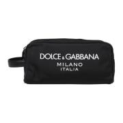 Dolce & Gabbana Toilet Bags Black, Herr