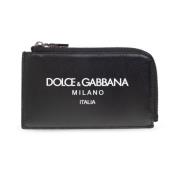 Dolce & Gabbana Korthållare med logotyp Black, Herr