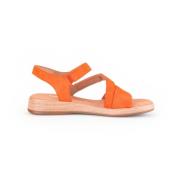 Gabor Orange Mocka Dam Sandal - Lättvikt Orange, Dam