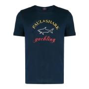 Paul & Shark Randig T-shirt och Polo Combo Blue, Herr