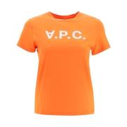A.p.c. Sweatshirt T-shirt Orange, Dam