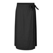 Masai Midi Skirts Black, Dam