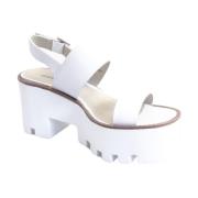 Windsor Smith Flat Sandals White, Dam