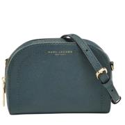 Marc Jacobs Pre-owned Pre-owned Laeder crossbodyvskor Green, Dam