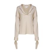 Genny Blouses Beige, Dam