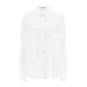 Saint Laurent Klassisk Vit Button-Up Skjorta White, Dam